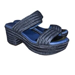 Chocolat Blu‎ Platform Heel Sandals Women Size 7.5